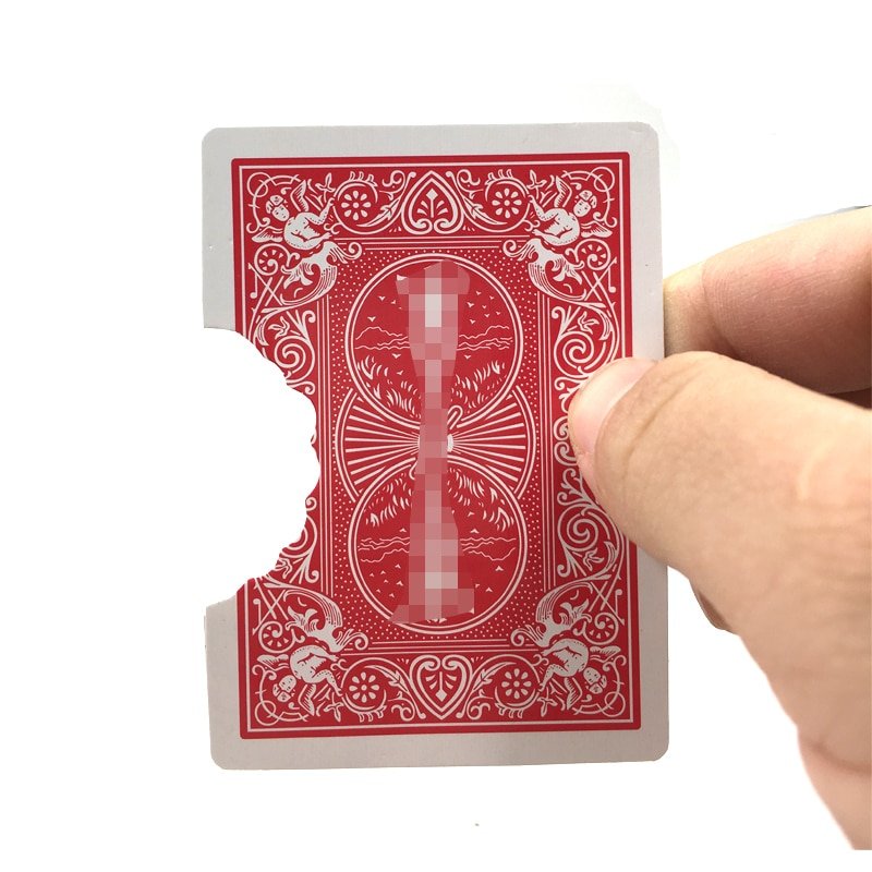 Professional Bite Out Card Magic Tricks Card Illusions Card Tricks Stag JPXJ 